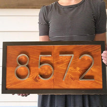 Load image into Gallery viewer, Modern House Number Base Board