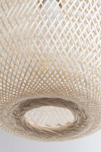 Load image into Gallery viewer, Kanya - Compressable Bamboo Pendant Light