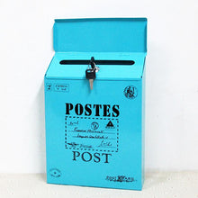 Load image into Gallery viewer, Leif - Retro Metal Mailbox