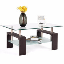 Load image into Gallery viewer, Flynn - Modern Nordic Rectangular Glass Coffee Table