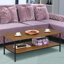 Load image into Gallery viewer, Tingo - Rectangle Bottom Shelf Wood Coffee Table