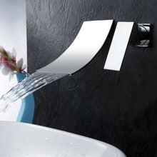 Load image into Gallery viewer, Leon - Chrome Wall Mount Waterfall Flow Single Handle Faucet