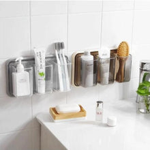 Load image into Gallery viewer, Storely - Three Vase Bathroom Organizer