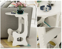 Load image into Gallery viewer, Viola - Vintage Style Magazine Rack & Coffee Table