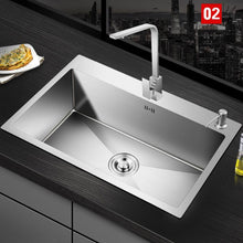Load image into Gallery viewer, Huxon - Handmade Stainless Steel Lead-Free Large Kitchen Sink