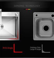 Load image into Gallery viewer, Huxon - Handmade Stainless Steel Lead-Free Large Kitchen Sink