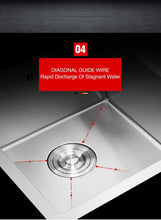 Load image into Gallery viewer, Huxon - Handmade Stainless Steel Lead-Free Large Kitchen Sink