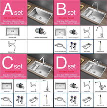 Load image into Gallery viewer, Huxon - Handmade Stainless Steel Lead-Free Large Kitchen Sink