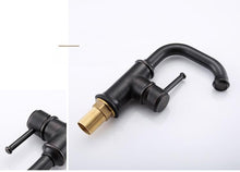 Load image into Gallery viewer, Anaia - Vintage Style Brass Bathroom Faucet