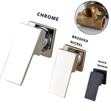Load image into Gallery viewer, Miquel - Chrome Wall Mounted Waterfall Spout Bathroom Faucet