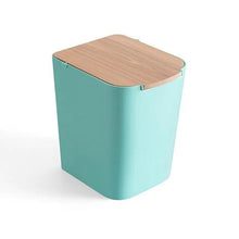 Load image into Gallery viewer, Modern Wooden Office Trash Can
