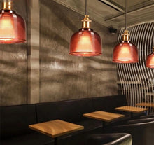 Load image into Gallery viewer, Sosie - Retro European Color Glass Pendant Light