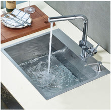 Load image into Gallery viewer, Brantley - Single Handmade Stainless Steel Kitchen Sink