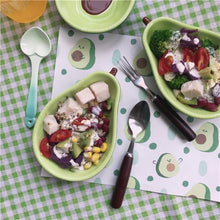 Load image into Gallery viewer, Milly - Glazed Colored Ceramic Avocado Plate