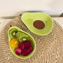 Load image into Gallery viewer, Milly - Glazed Colored Ceramic Avocado Plate