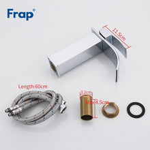 Load image into Gallery viewer, Val - Deck Mounted Waterfall Spout Chrome Bathroom Faucet