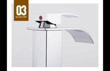 Load image into Gallery viewer, Val - Deck Mounted Waterfall Spout Chrome Bathroom Faucet
