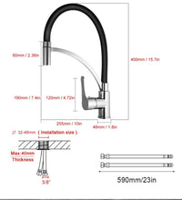Load image into Gallery viewer, Lodge - Rotating Flexible Kitchen Faucet