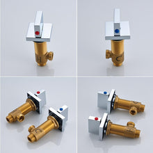 Load image into Gallery viewer, Miquel - Chrome Wall Mounted Waterfall Spout Bathroom Faucet