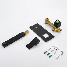 Load image into Gallery viewer, Odell - Luxurious Matte Black Wall Mounted Bathroom Faucet