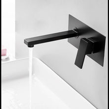 Load image into Gallery viewer, Odell - Luxurious Matte Black Wall Mounted Bathroom Faucet