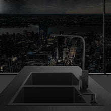 Load image into Gallery viewer, Ari - Black Nano Antibacterial Stainless Steel Double Bowl Kitchen SInk
