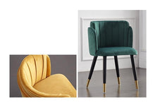 Load image into Gallery viewer, Exton - 2 Luxury Upholstered Velvet Dining Chair