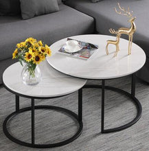 Load image into Gallery viewer, Eero - Nordic Marble Texture Round Coffee Tables