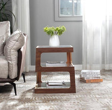Load image into Gallery viewer, Thierry - Three Tier Walnut End Table