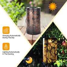Load image into Gallery viewer, Mateo - Leaf Pattern Shadow Cast Lantern