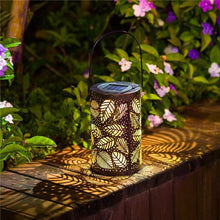 Load image into Gallery viewer, Mateo - Leaf Pattern Shadow Cast Lantern