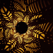 Load image into Gallery viewer, Mateo - Leaf Pattern Shadow Cast Lantern