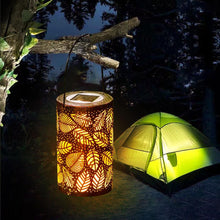 Load image into Gallery viewer, Mateo - Leaf Pattern Shadow Cast Lantern