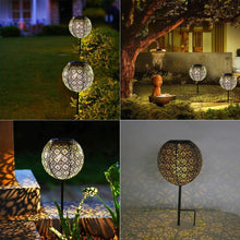 Load image into Gallery viewer, Jamila - Solar Garden Shadow Cast Lantern
