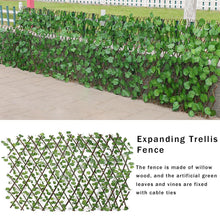 Load image into Gallery viewer, Artificial Vertical Garden Retractable Fence