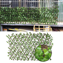 Load image into Gallery viewer, Artificial Vertical Garden Retractable Fence