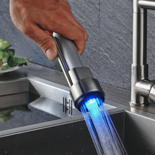 Load image into Gallery viewer, Carylon - LED Kitchen Spring Deck Mounted Faucet