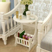 Load image into Gallery viewer, Viola - Vintage Style Magazine Rack & Coffee Table