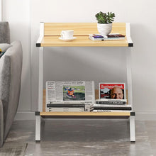 Load image into Gallery viewer, Ida - Double Layer Wooden Coffee Table Organizer