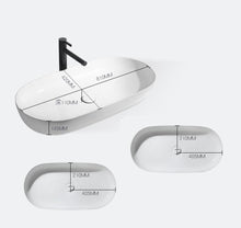 Load image into Gallery viewer, Rene - Modern Rounded Bathroom Sink