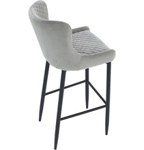 Load image into Gallery viewer, Saskia - Gray Bar Stool
