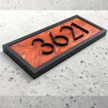 Load image into Gallery viewer, Modern House Number Base Board
