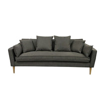 Load image into Gallery viewer, Olivia - 3-Seater Grey Sofa &amp; Ottoman
