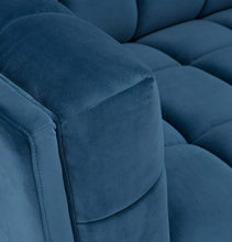 Load image into Gallery viewer, Lucas - Blue Velvet 2-Seater Sofa
