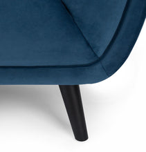 Load image into Gallery viewer, Lucas - Blue Velvet 2-Seater Sofa
