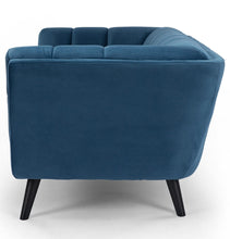 Load image into Gallery viewer, Lucas - Blue Velvet 2-Seater Sofa
