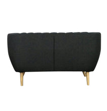 Load image into Gallery viewer, Lilly - 2-Seater Dark Grey Sofa

