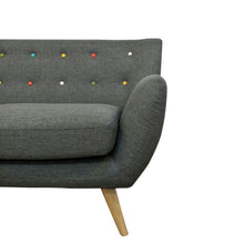 Load image into Gallery viewer, Ebba - Gray 2-Seater Sofa
