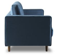 Load image into Gallery viewer, Bente - Tufted Light Blue Velvet Loveseat 2-Seater Sofa
