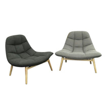 Load image into Gallery viewer, Maja - Dark Grey Lounge Chair
